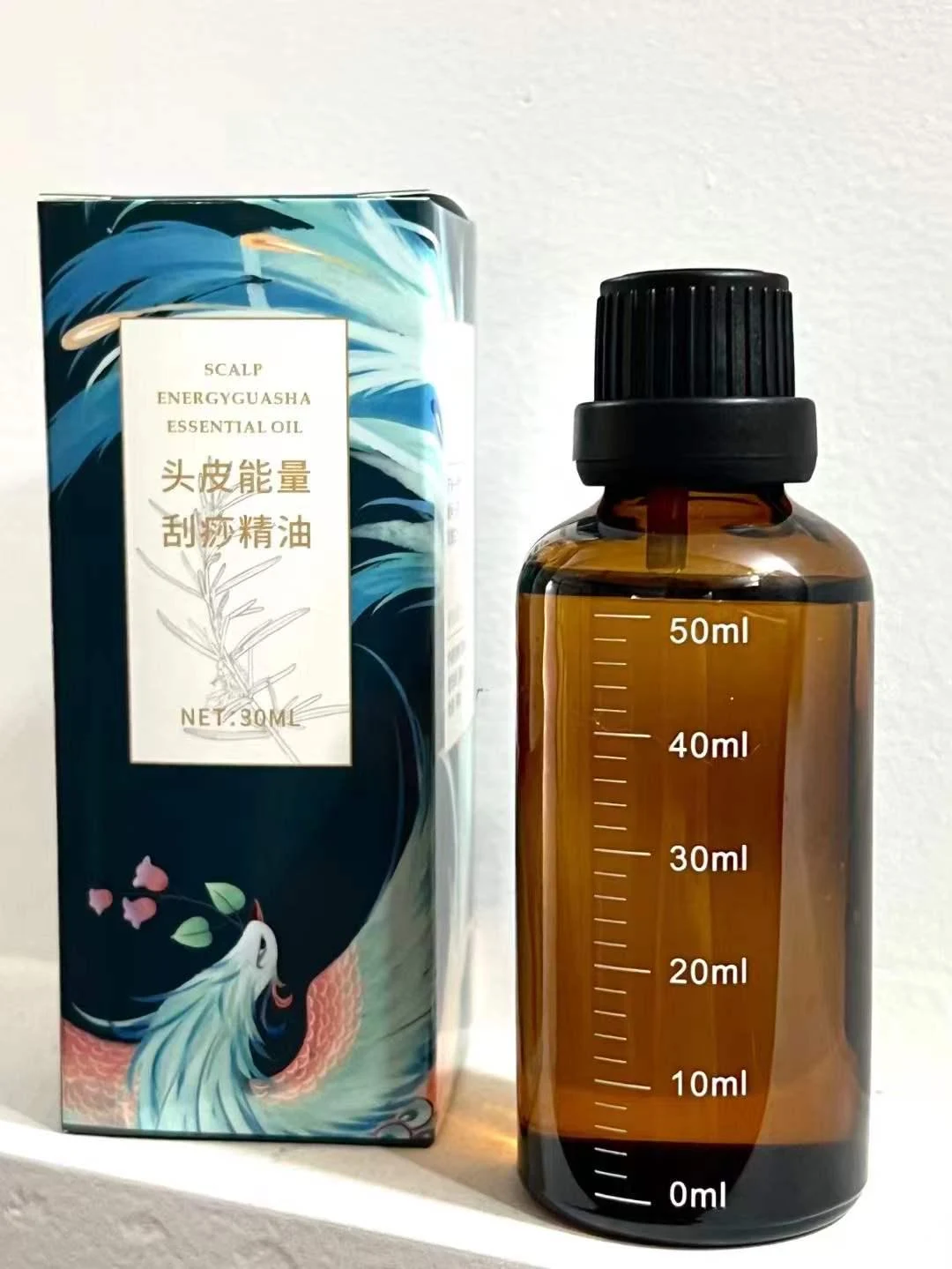 头皮能量刮痧精油